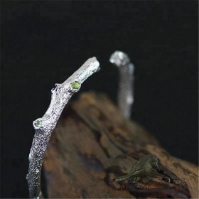 Top-quality-pure-silver-Tree-Branch-cuff (2)